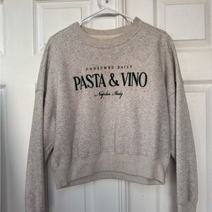 Abercrombie & Fitch Gray Crew Neck Sweater
